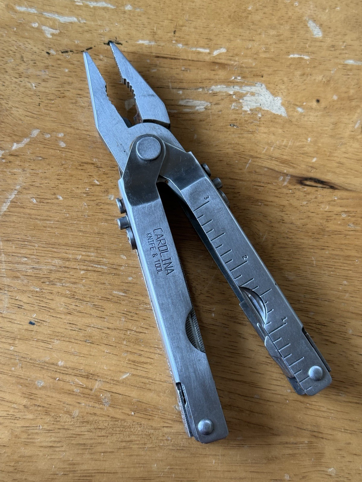 Carolina Knife & Tool Company Multitool Pliers Knife Folding Used Branded