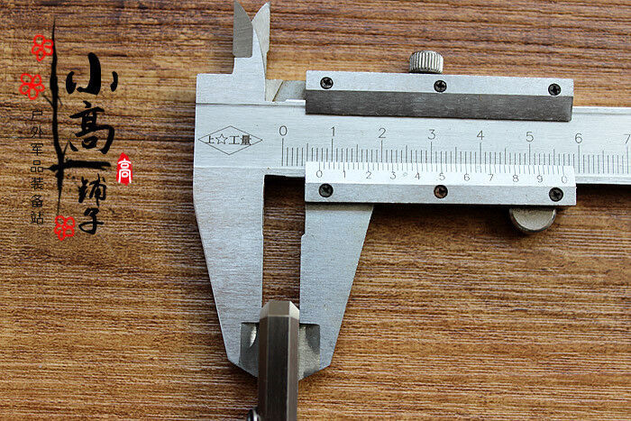 EDC TC4 Titanium Crowbar Pry Bar Screwdriver With Clip Keychain Pendant Tool