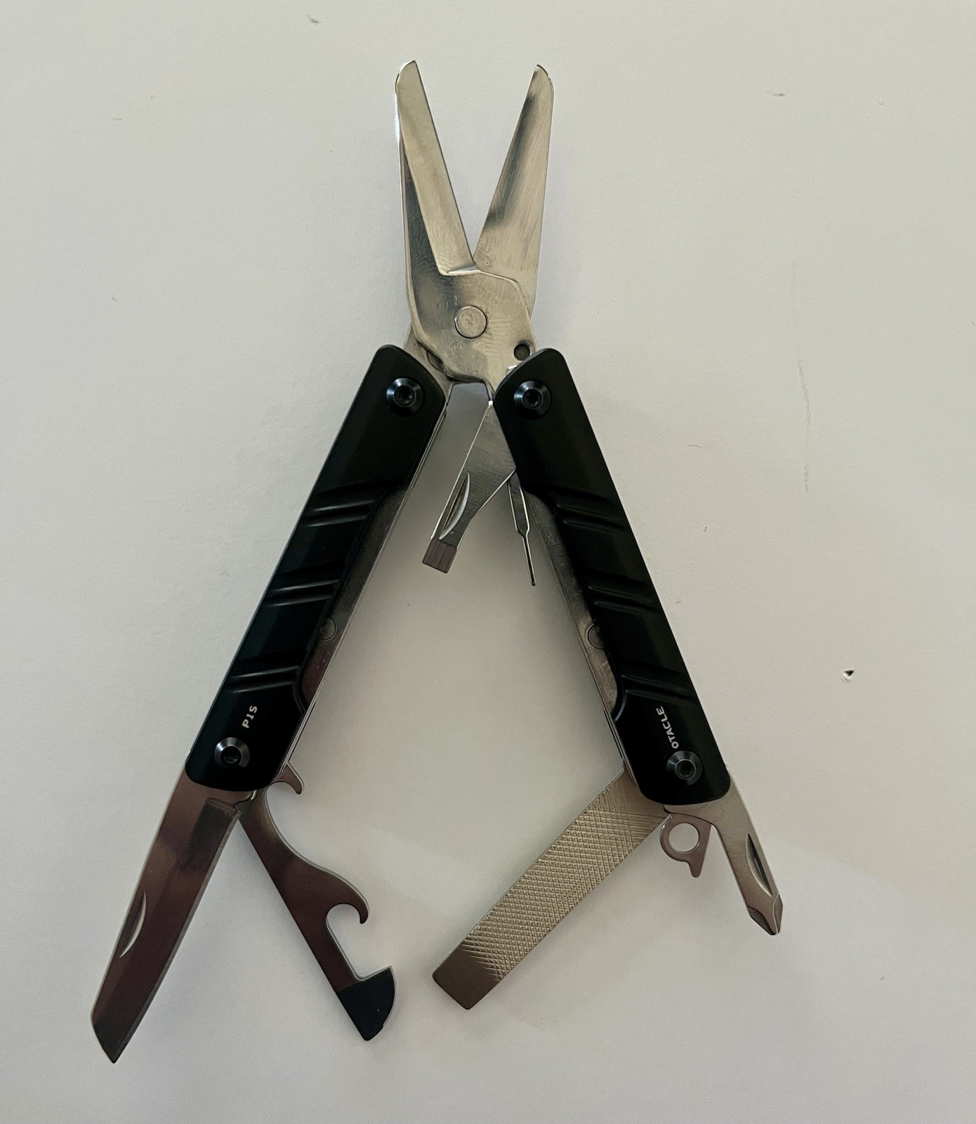 OKNIFE Otacle P1S 11-in-1 Multi-Scissor, Lightweight Stainless Steel Multitool
