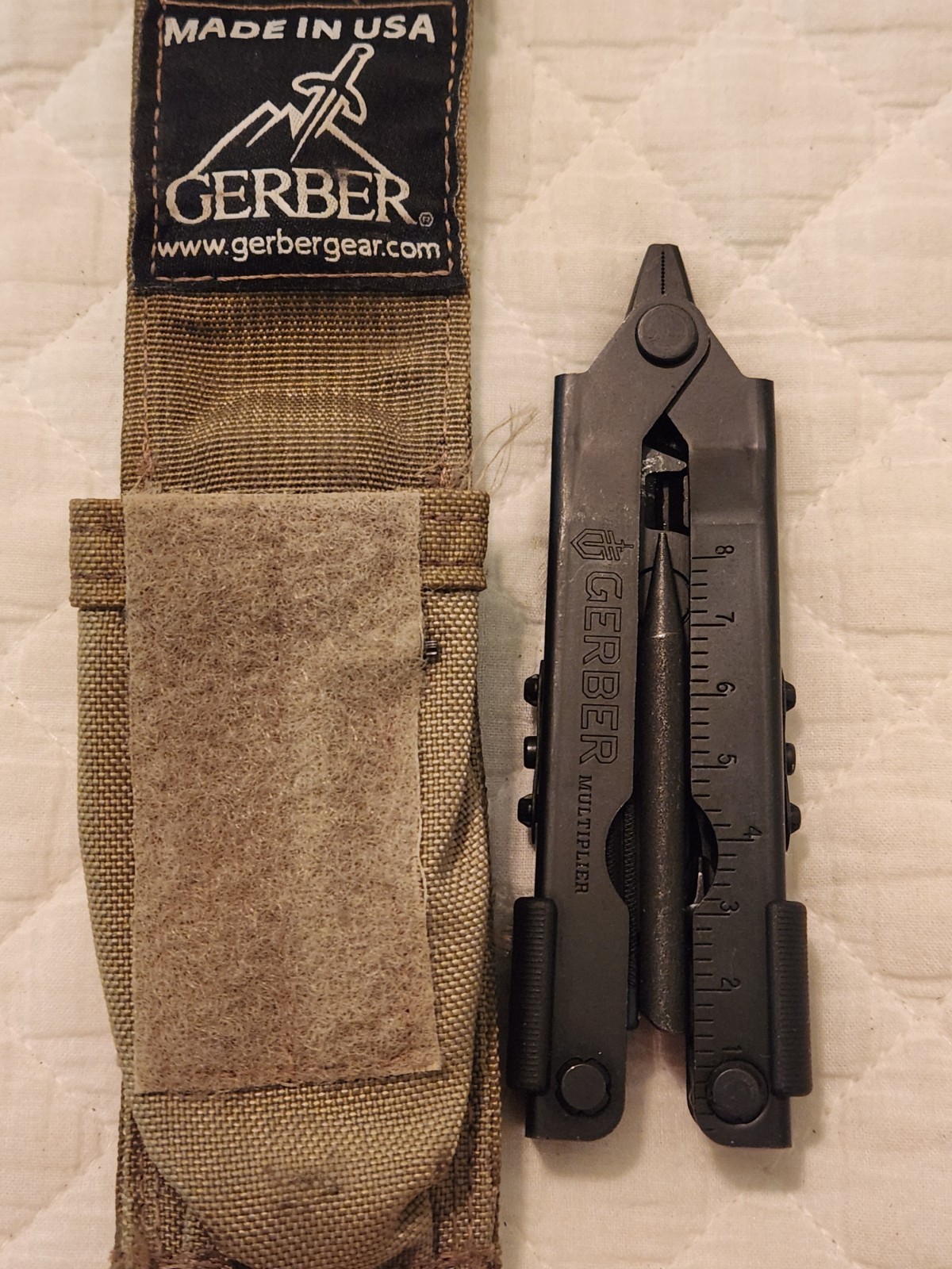 Gerber USA MP600 DET EOD Black Multi-Tool With Coyote Gerber Sheath