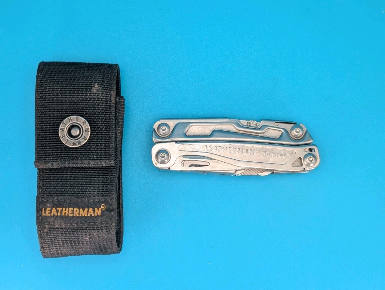 Leatherman Bolster 13 Tool Stainless Steel Multi-Tool! With Sheath!