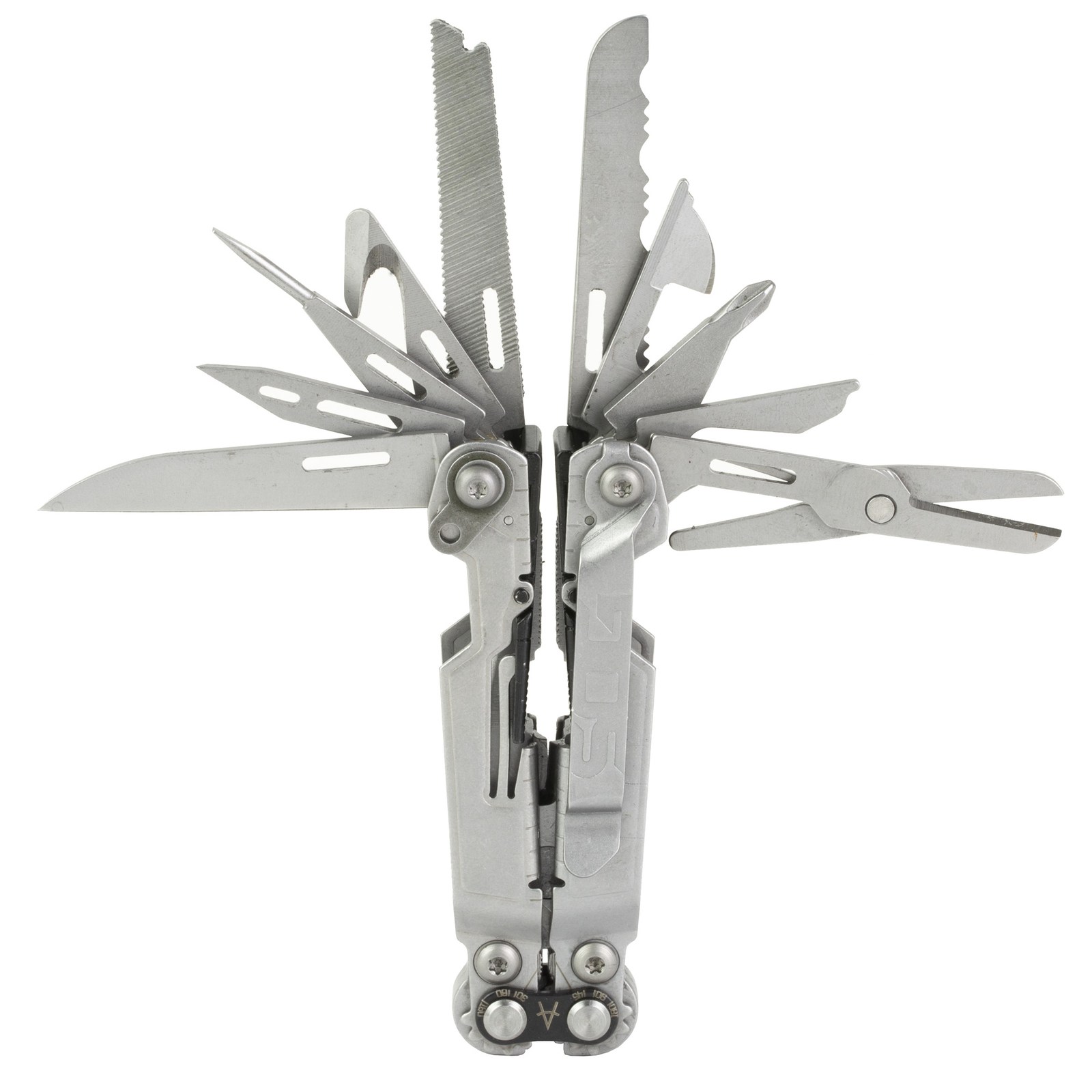 SOG PowerPint Multi-Tool 18 Tools w/pliers 420 Stainless Steel Stonewash Silver