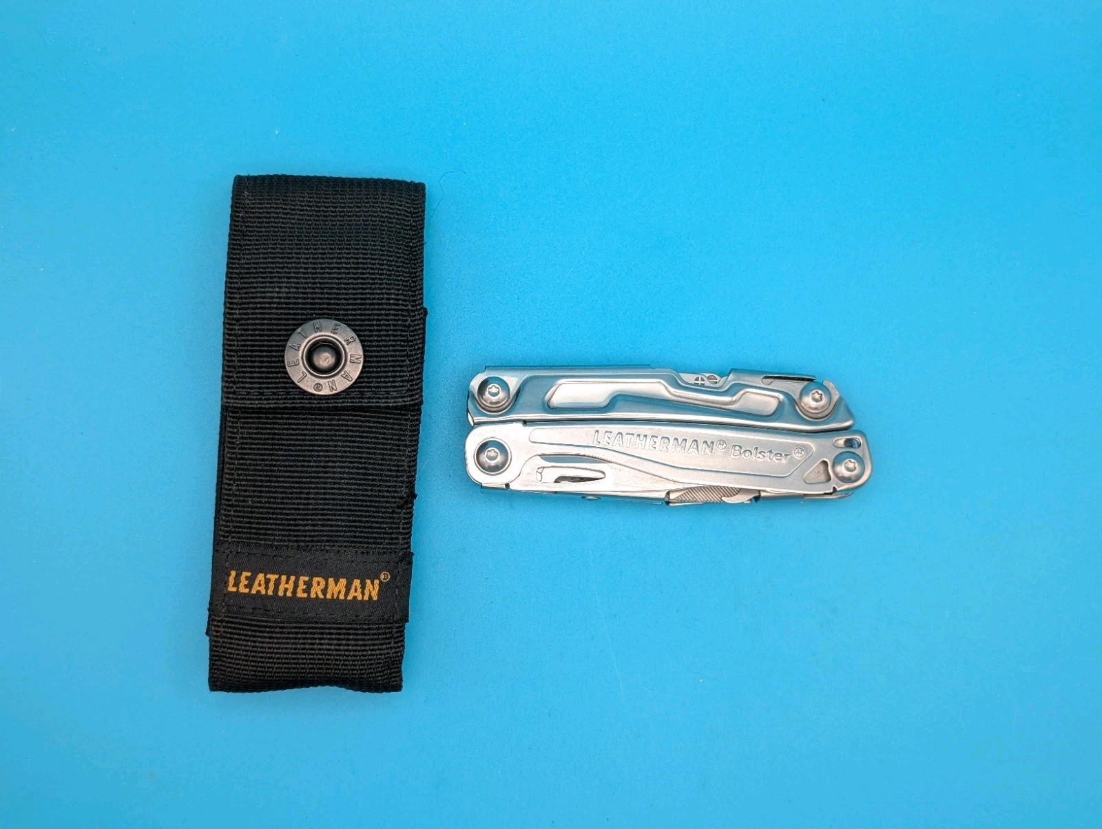 Leatherman Bolster 13 Tool Stainless Steel Multi-Tool! With Sheath!