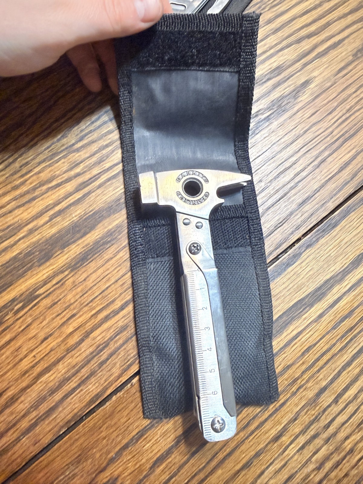 OLD GARRITY CLAW HAMMER MULTI-TOOL, SAW, KNIFE BLADES SET & CASE