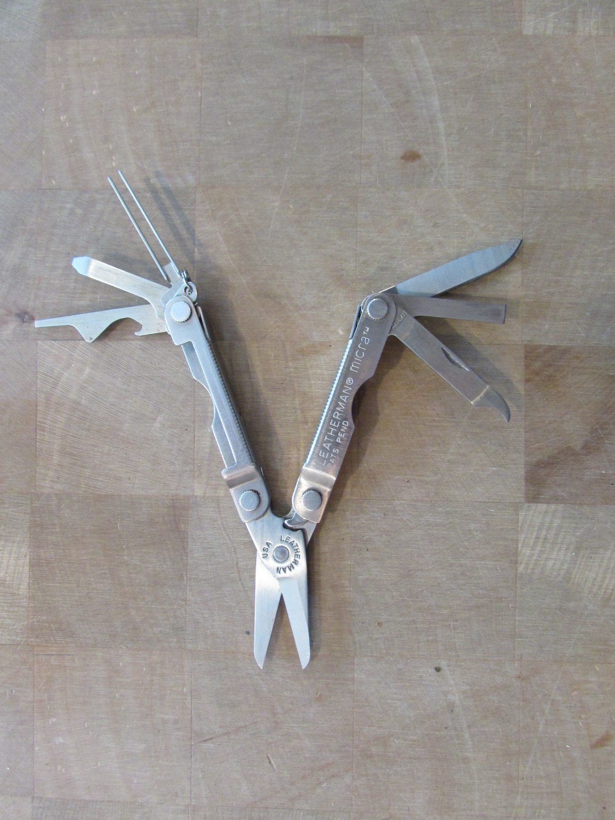 3 PCS. VINTAGE LEATHERMAN SUPER TOOL, KICK & MICRA Multi-Tools Good Cond.