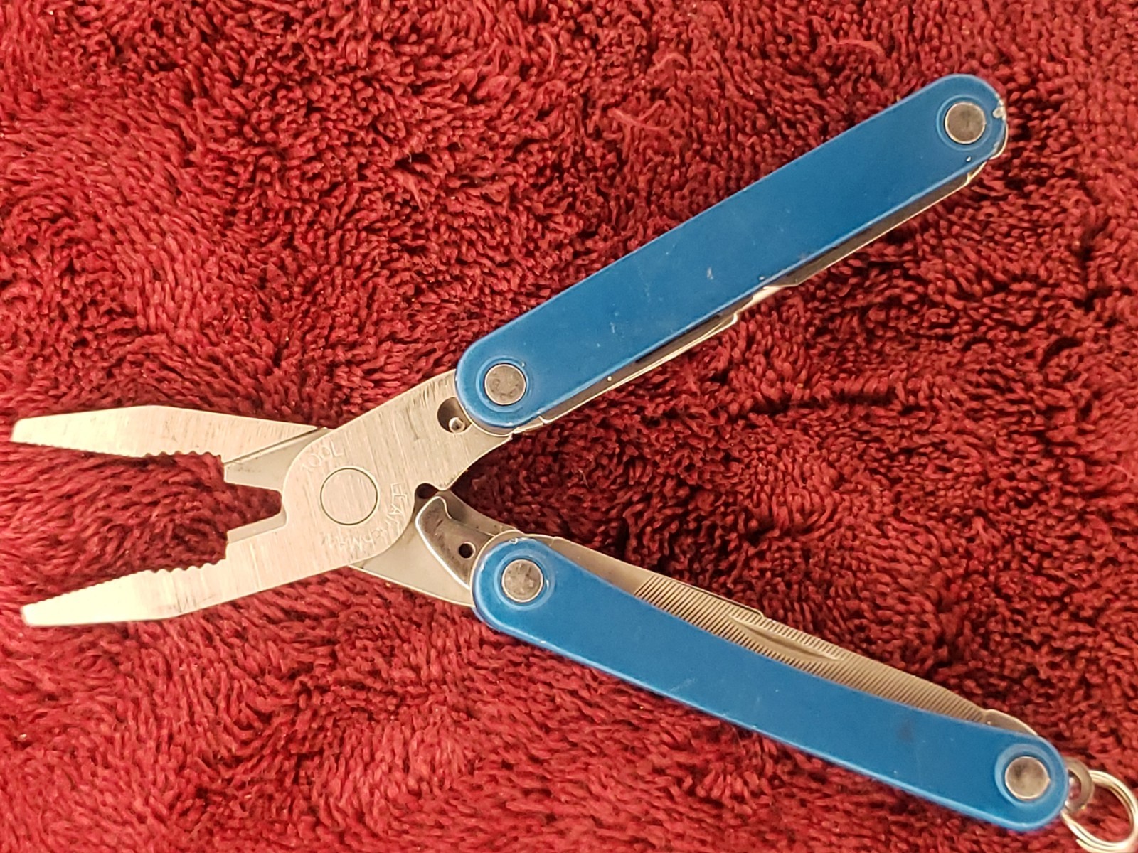 🔪🔪 Leatherman Squirt PS4 Multi-Tool Blue Keychain