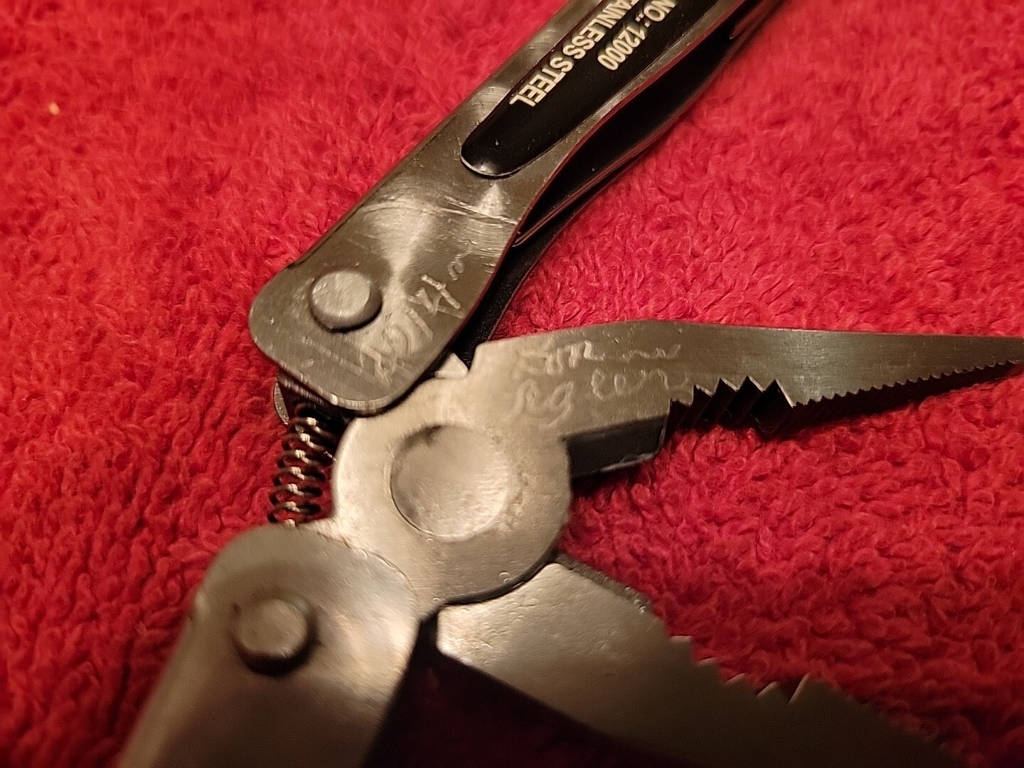 Sheffield No. 12000 Multi Tool 12 in 1 Multi Function Folding Tool Pliers Knife