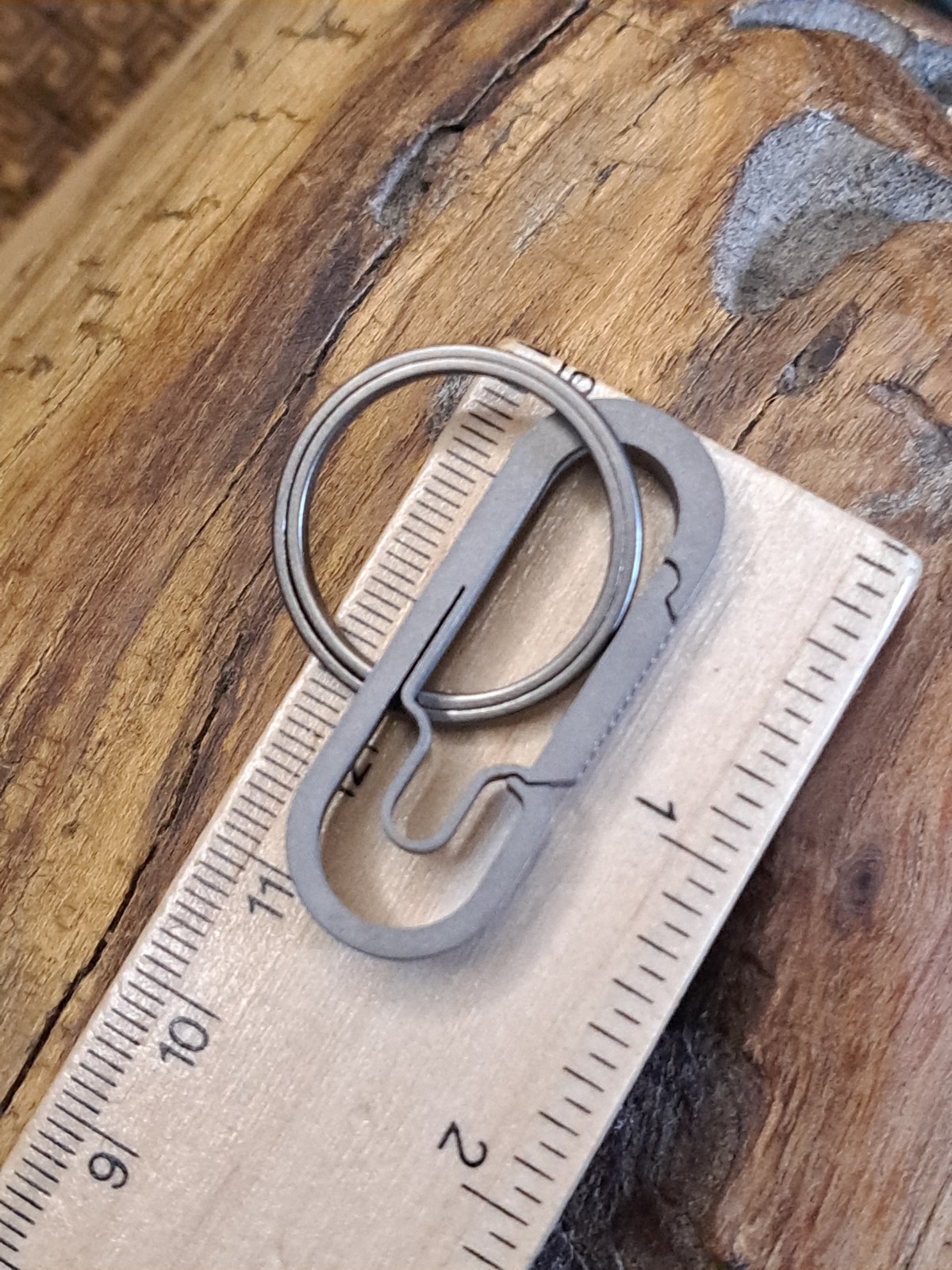 Pro Series Super Mini EDC Titanium Carabiner Keychain