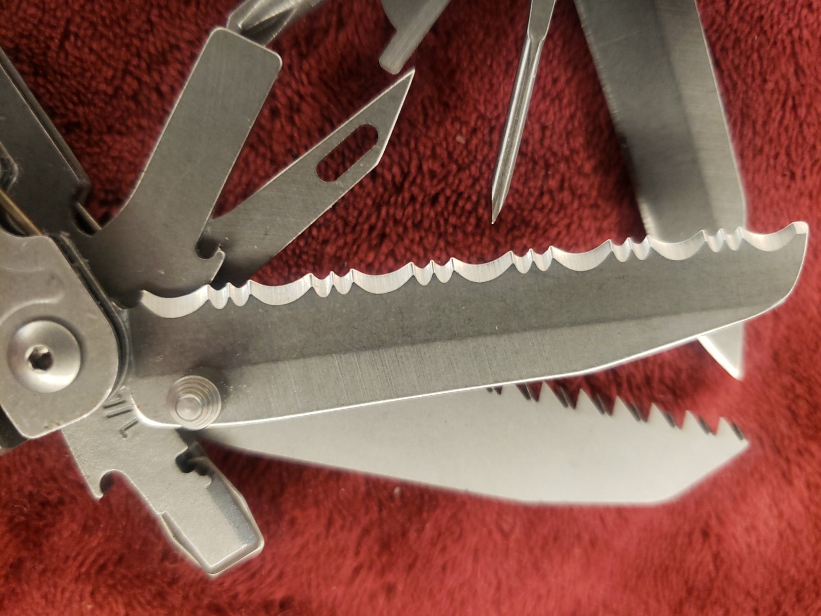 PowerAccess Assist MT – Stonewash Multi tool Stainless with Bit set and Sheath