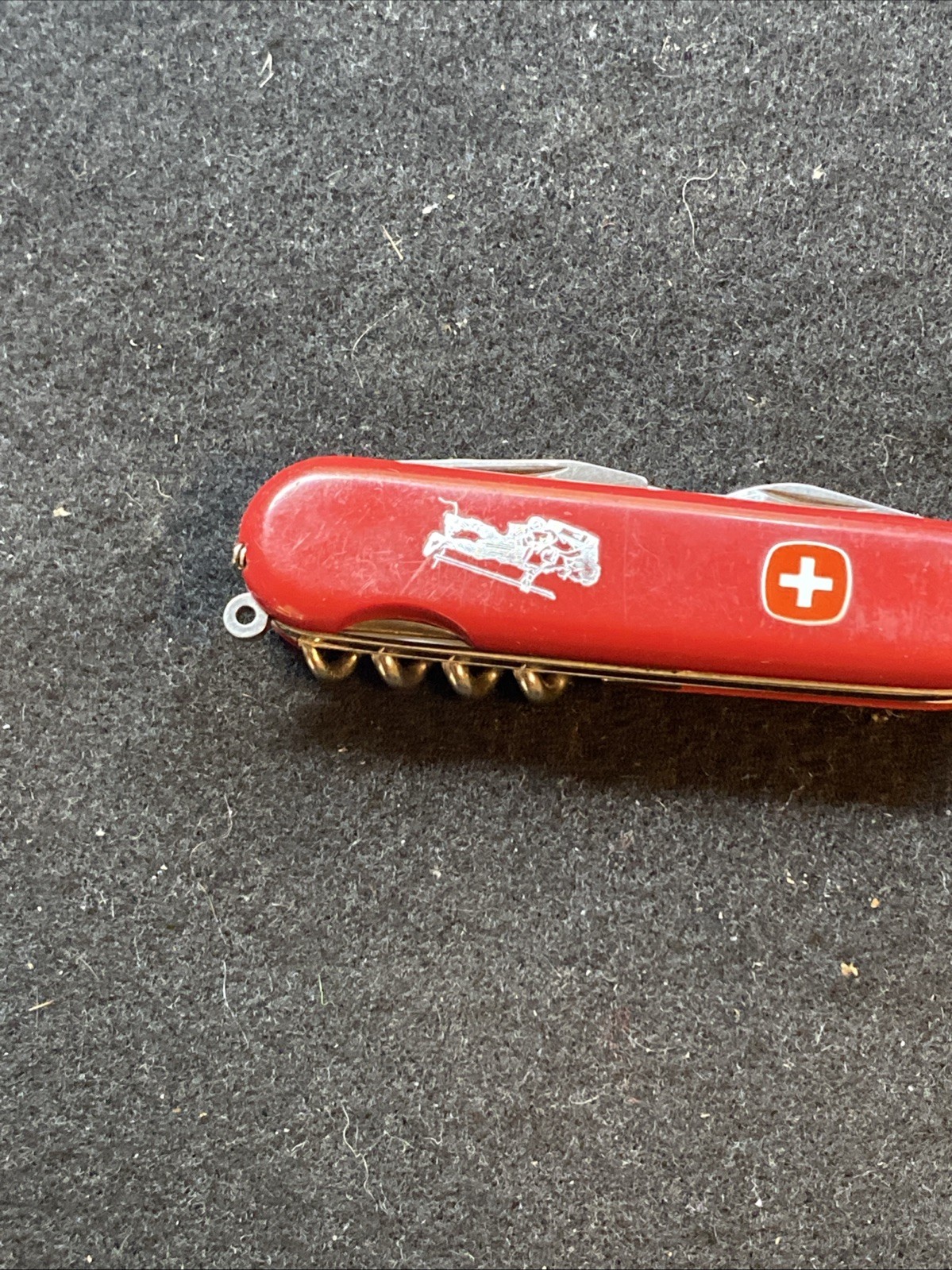 Vintage – Wenger Genuine Swiss Army Knife – Backpacker – Unused – Rare 9 Tools
