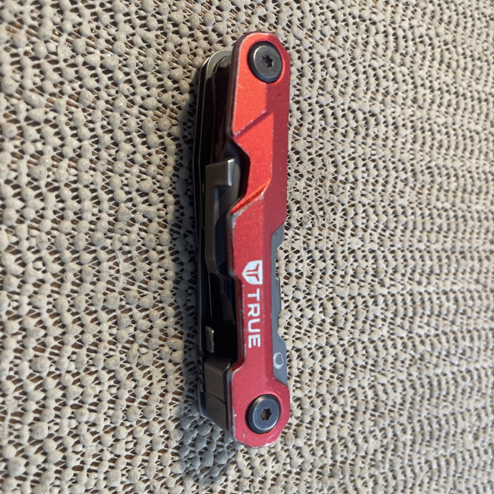 True Titanium Block Multi Tool 5-in-1 Utility Knife, Screwdriver, Bottle Open