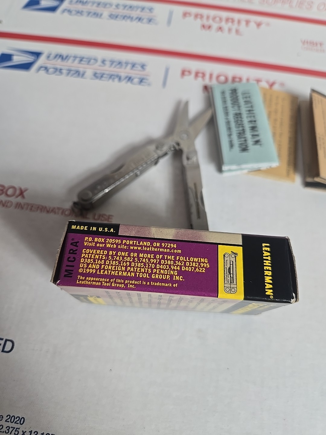 The Original Leatherman Micra Advertising Northrop Grumman Original Box, New