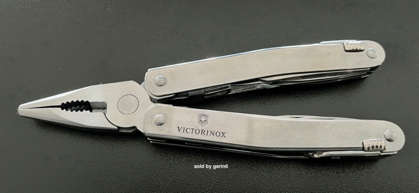 Victorinox Swiss Army Knife, Swisstool With Brown Pouch 3.0224.L New In Box
