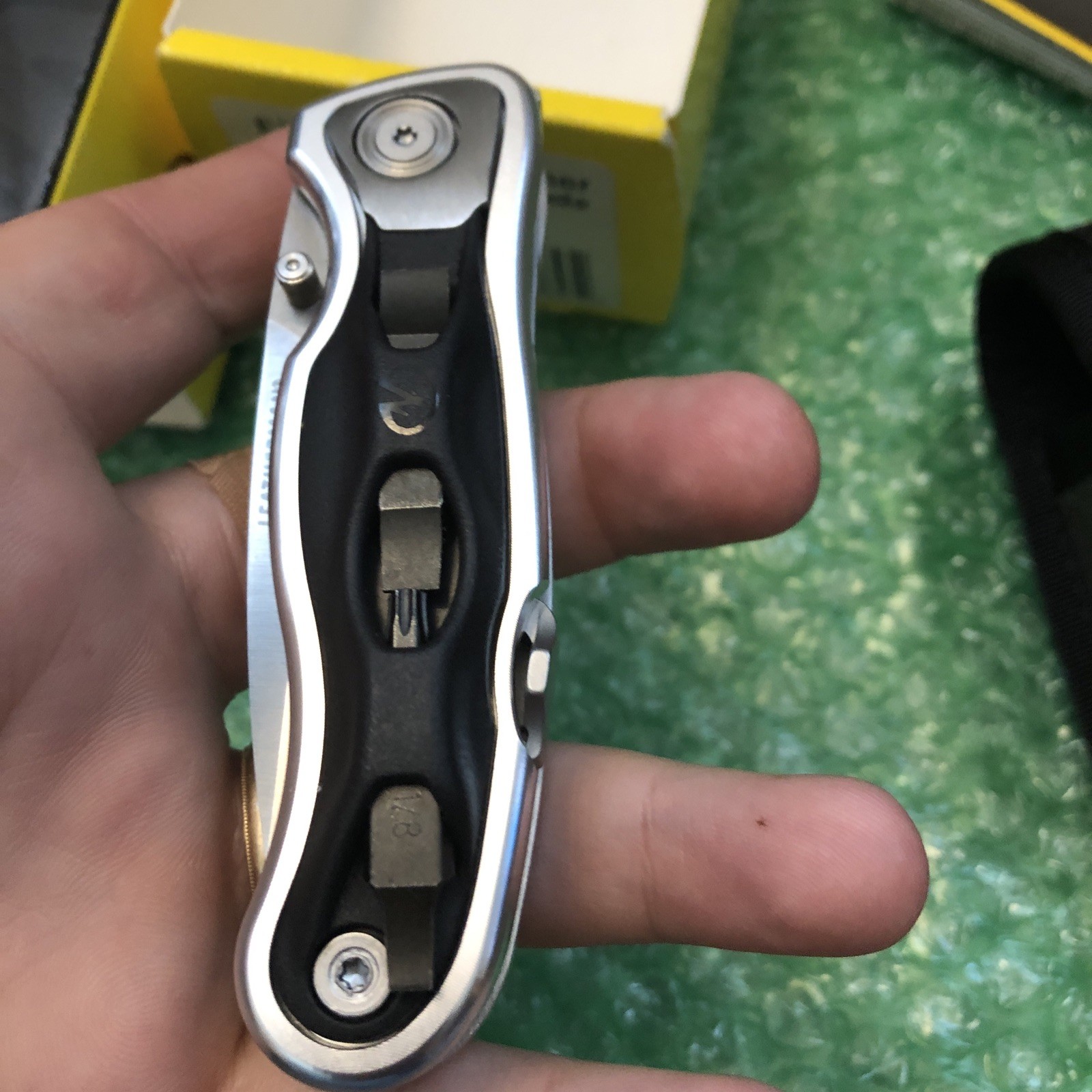 Leatherman E307x knife w/Serrated Blade (Similar to e306x e304x Expanse Series)