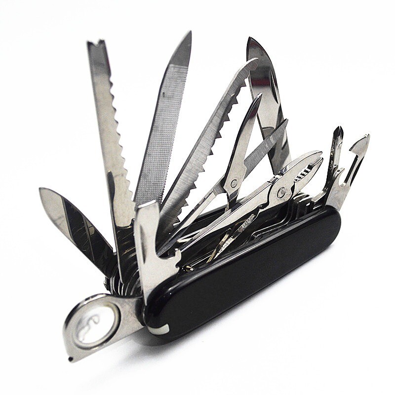 Portable Pocket Outdoor Camping Multi-Purpose Tool Knife Function Knife US
