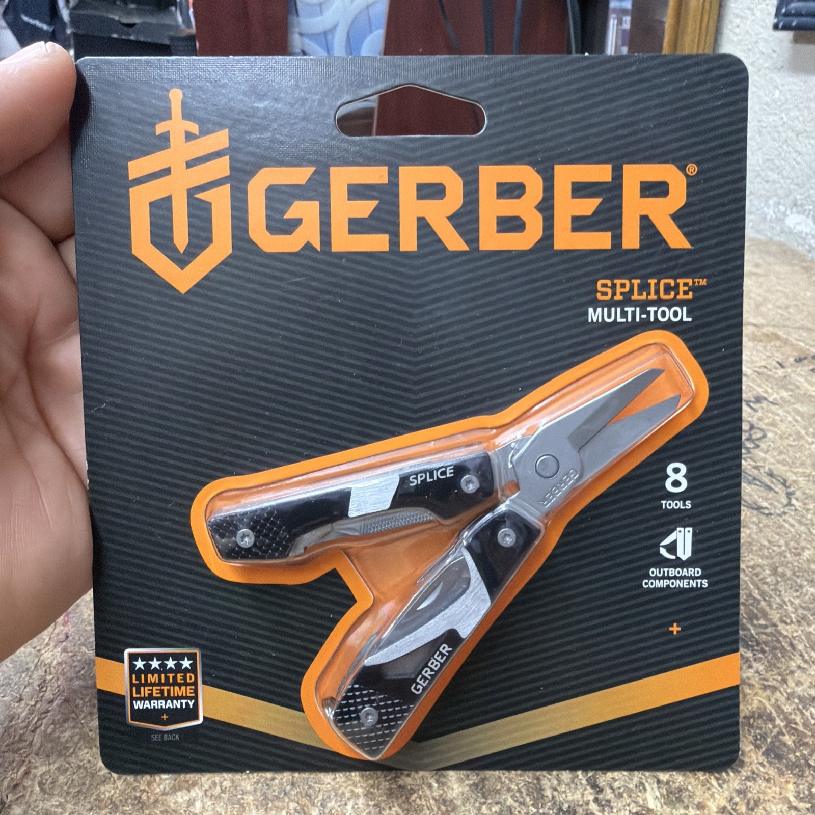 Gerber Gear Splice Pocket 9-in-1 Multi-Tool Color: Black
