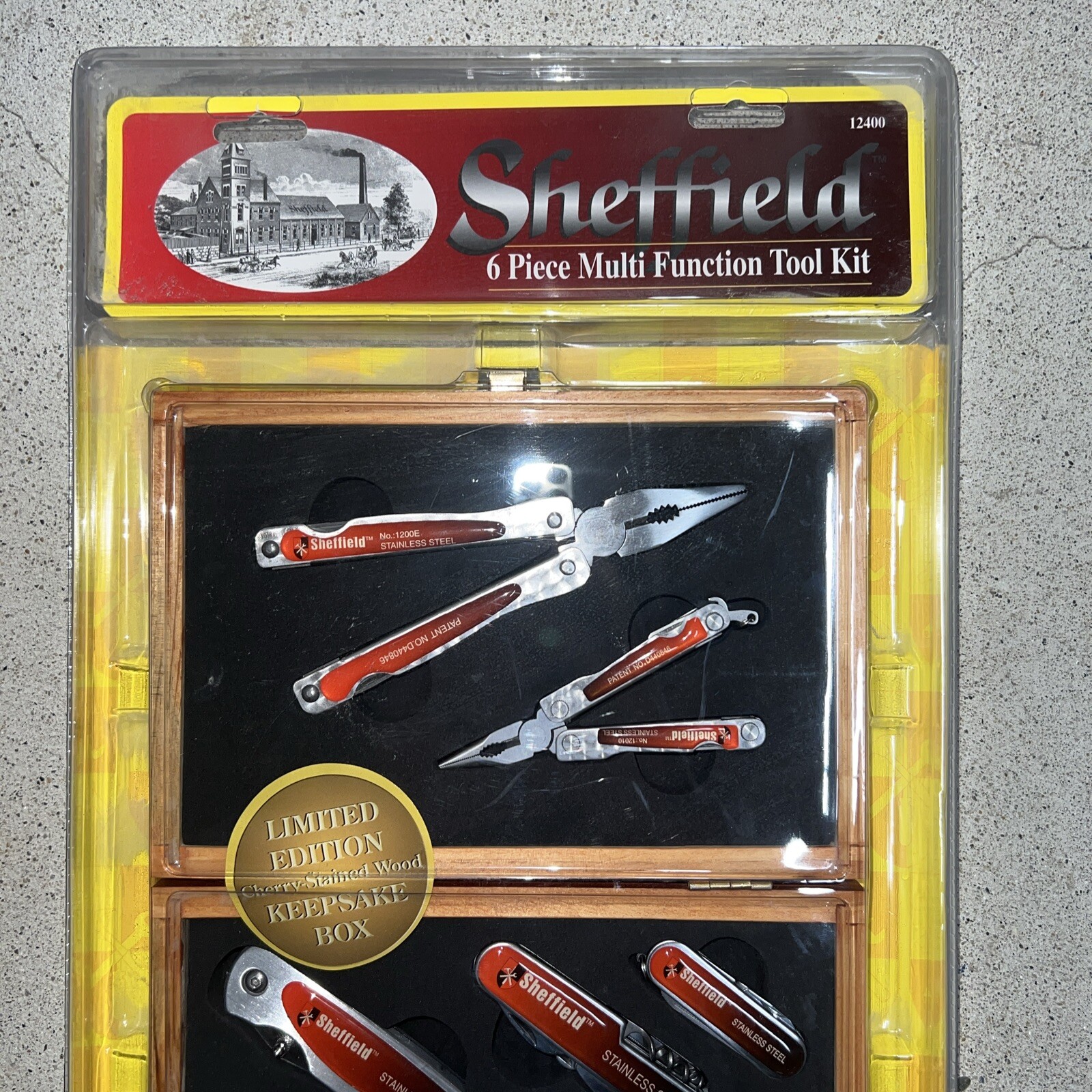 SHEFFIELD 6 piece MULTI FUNCTION Tool KIT 12400