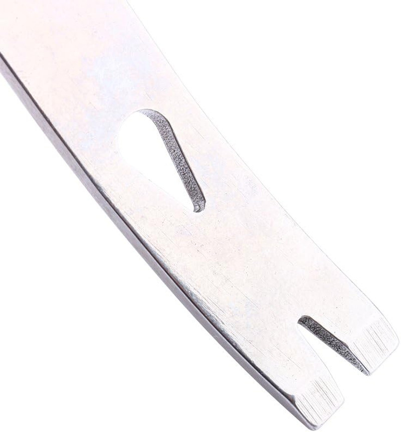 2Pcs Stainless Steel Pocket Bar, EDC Gear Mini 3Inch Crank Crowbar, Pocket Pry B