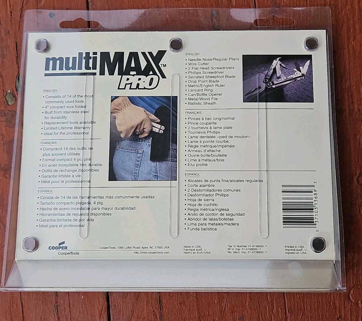 NEW Nicholson Multi-Tool MultiMAX Pro 14-in-1 NMP14V #NMP14V Made In USA!!