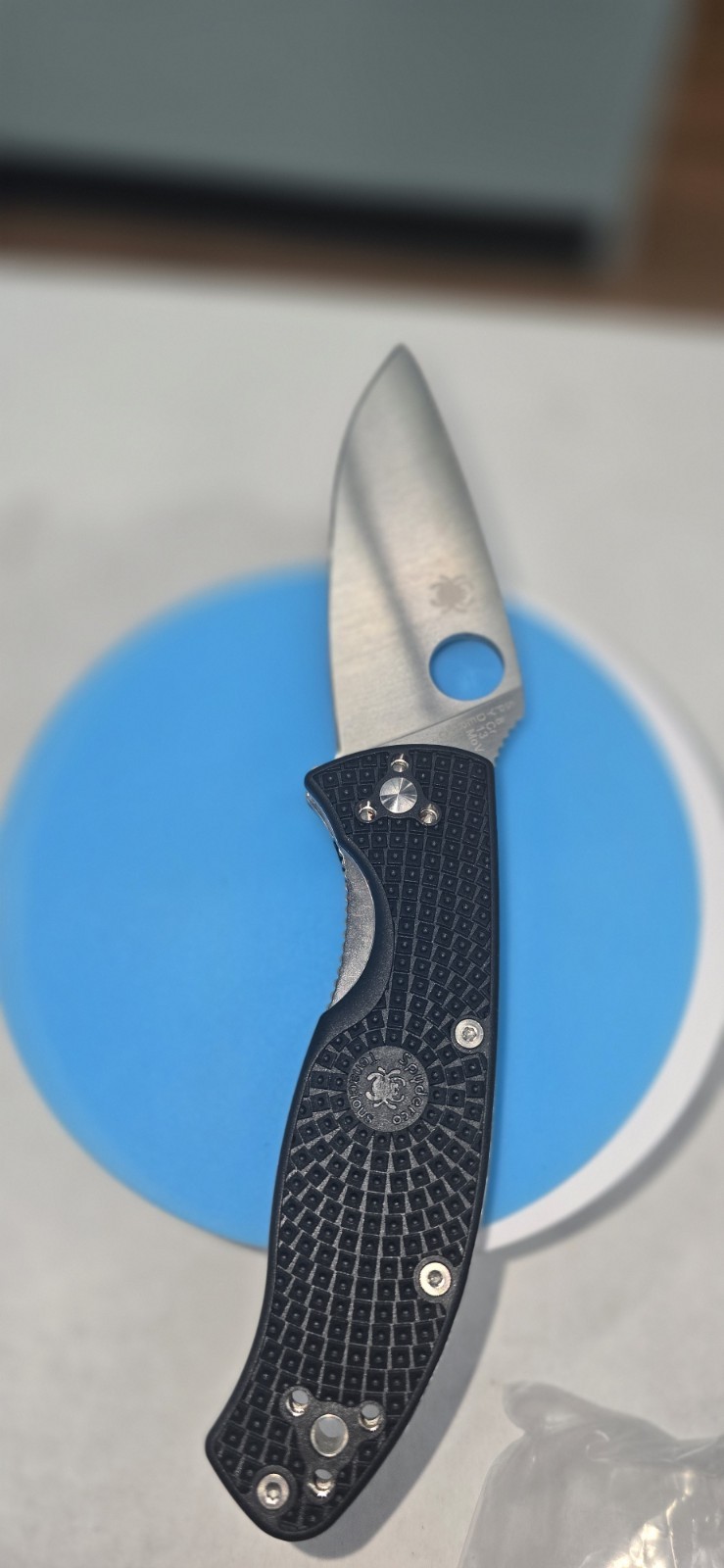 Spyderco Knife.