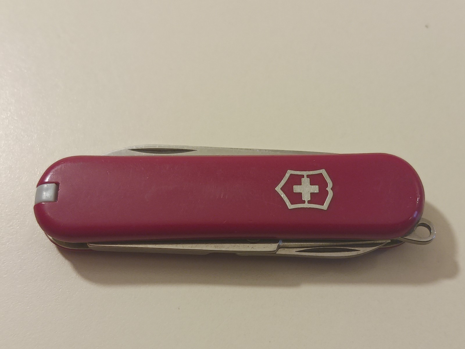 Victorinox 58mm Classic SD Swiss Army Pocket Knife Red Mini Keychain Multi-Tool