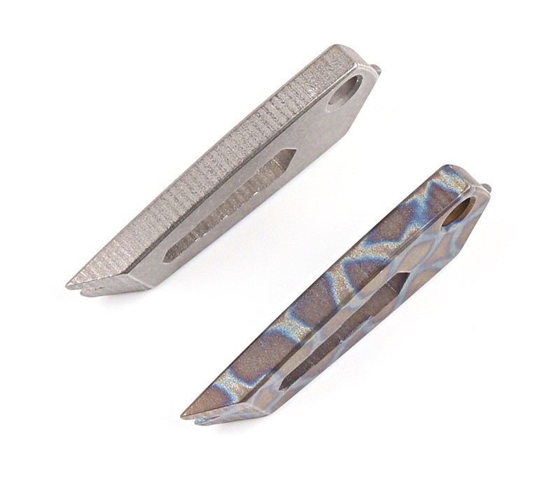 Mini Titanium Alloy Pry Bar Crowbar EDC Multi Tools Wrench Screwdriver Keychain