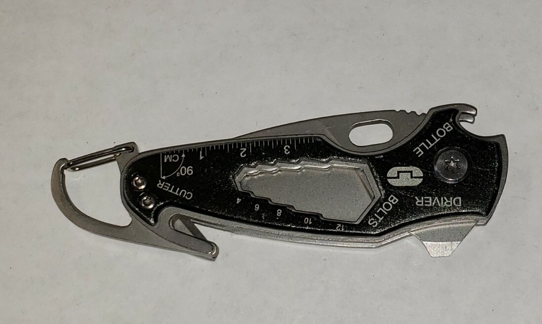 True Utility Smart Knife Pocket Knife 7-in-1 Muilti-tool
