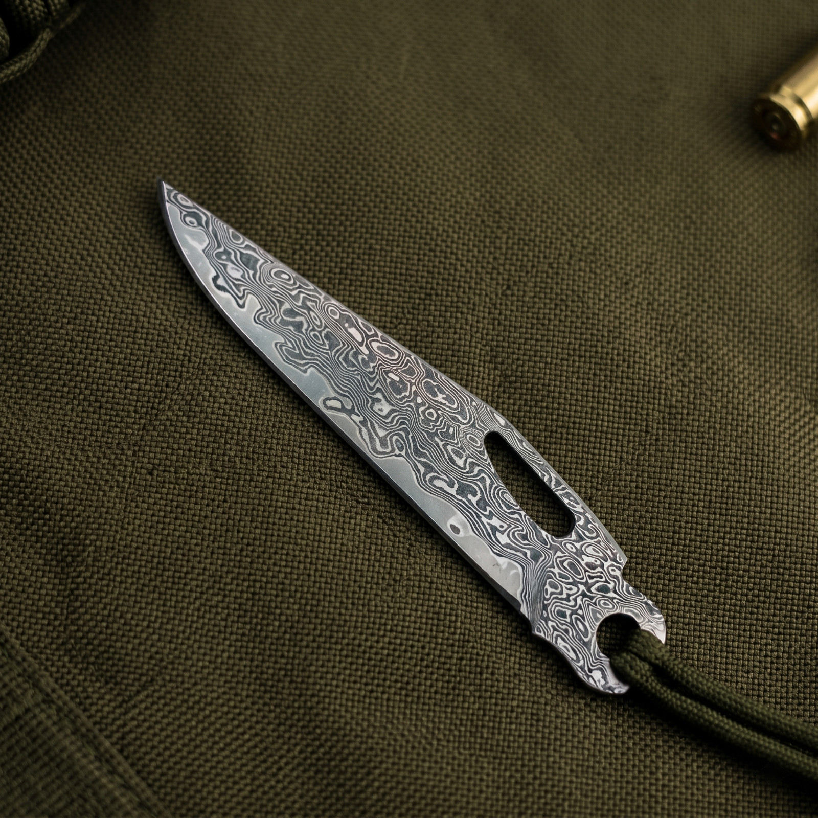 Custom VG10 Damascus (MAIN)Blade for LEATHERMAN SURGE – CNC, 60HRC