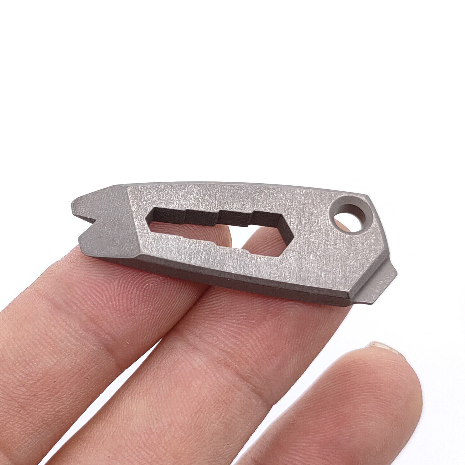 TC4 Titanium Alloy EDC Multi Tools Crowbar Pry Bar Outdoor Portable Screwdriver