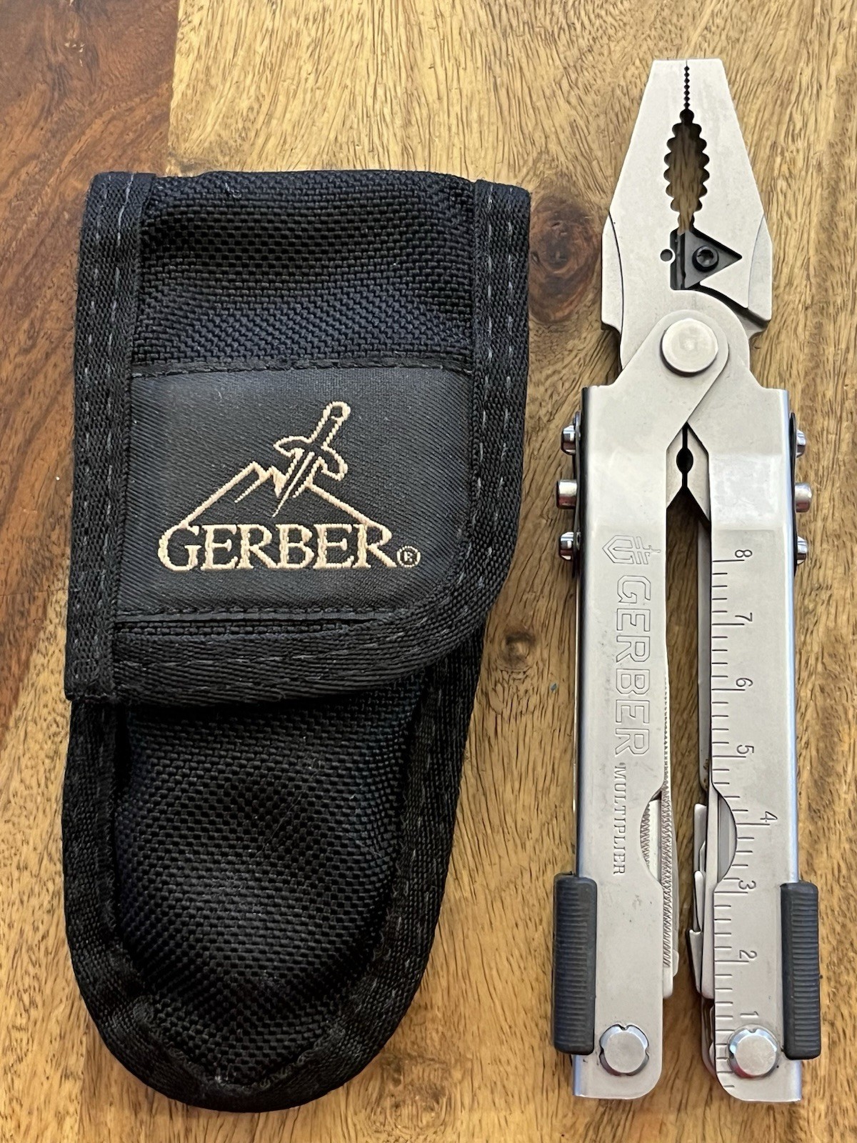 USA Gerber MP600 Blunt Nose Multitool w/Molle Sheath SUPER NICE TSA Confiscated