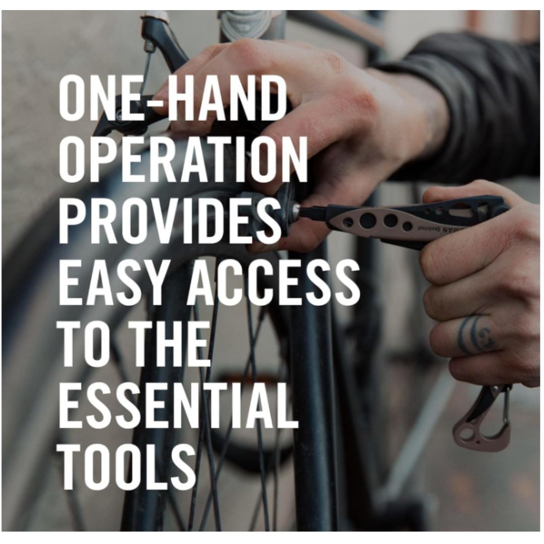 Skeletool, 7-in-1 Lightweight, Minimalist Multi-tool for Everyday Carry (EDC), H