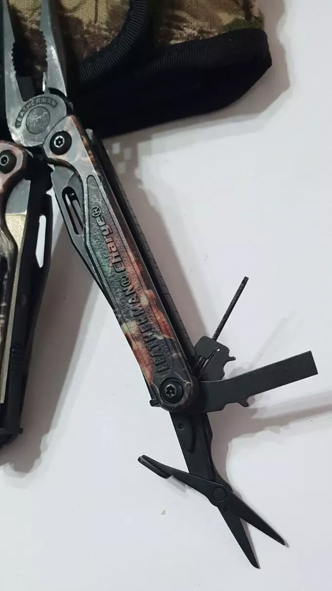 🔥🔥 Leatherman Charge Ti BO 2006 Blood Autumn Camo Titanium Not Used Very Rare