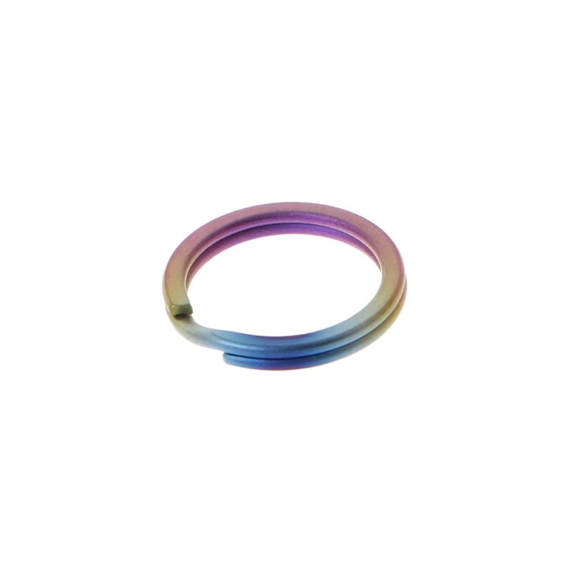 Circle Clip Make for Key Ring Flat for Key Holder Split Rings for Key Fob DIY Je