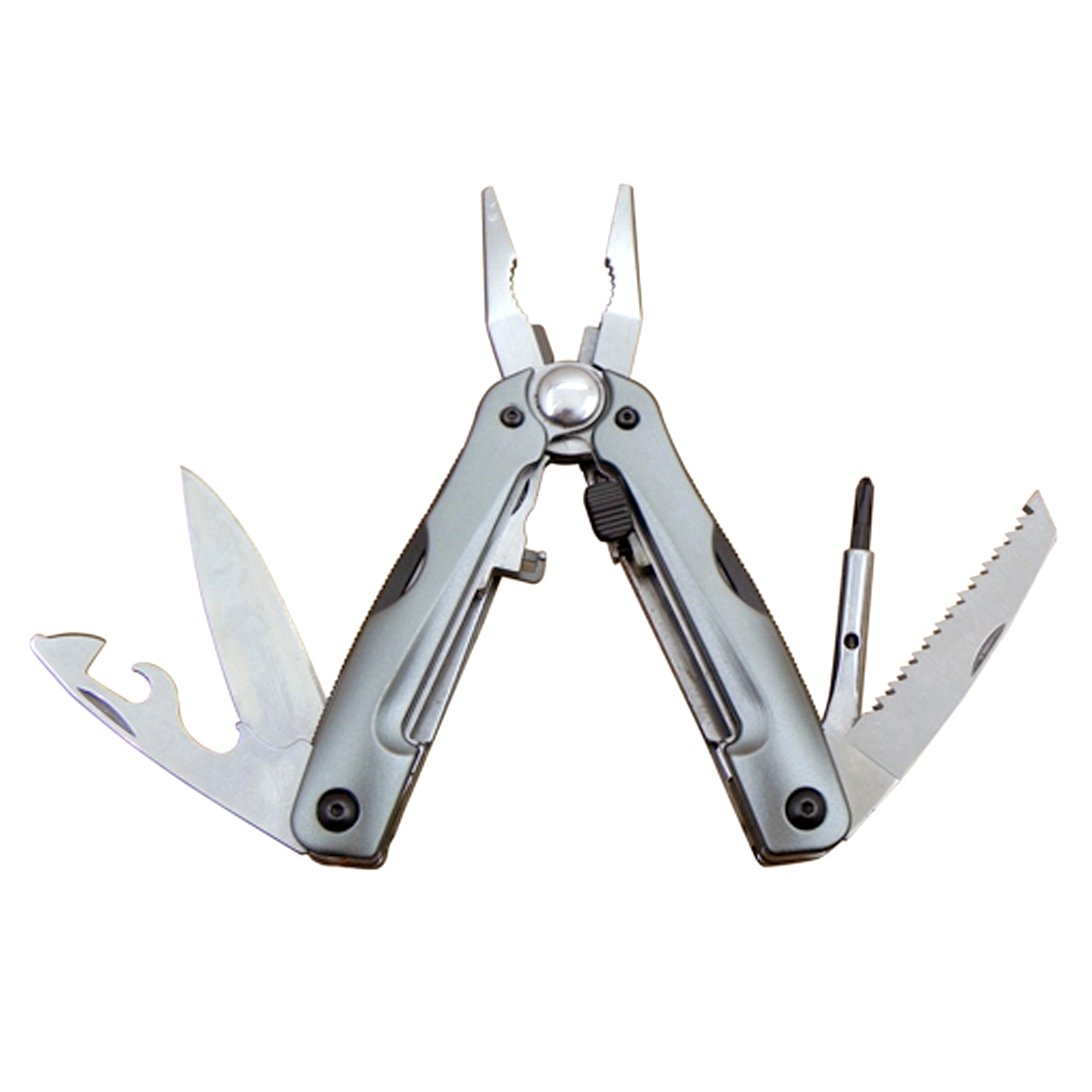 8 Functions Pocket Multi-Tools Knives 106mm SM-S10606 with Wire Cutter, Pouch