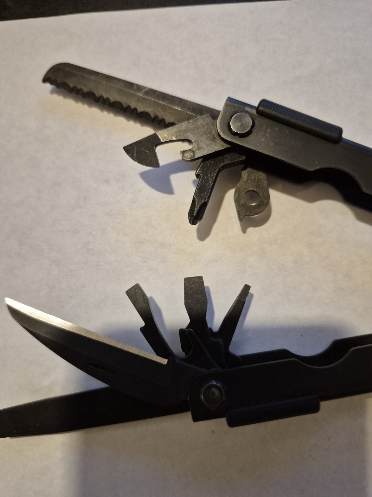 MILITARY ISSUE GERBER BLACK OXIDE MP600 NEEDLE NOSE PLIERS MULTI-TOOL