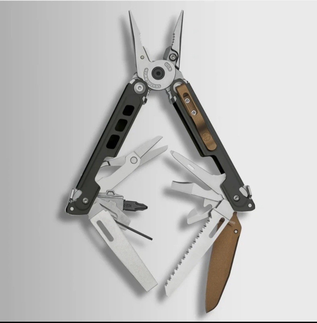 Gray Leatherman Garage Batch #005 40th Anniversary Tool – Brand New – IN HAND