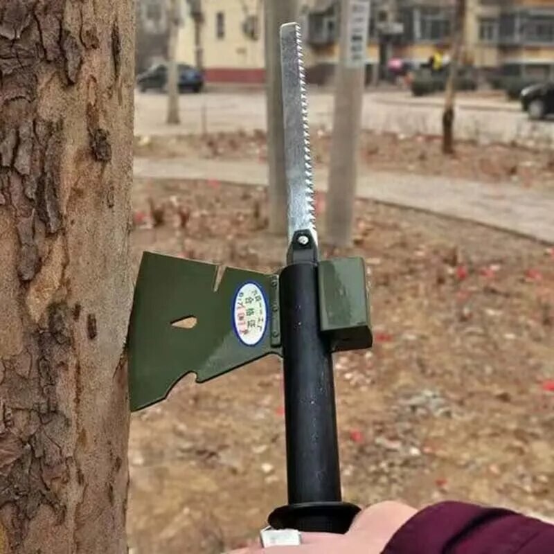 Emergency Bugout Survival Multi Tool Kit Army Shovel Military Axe Camping Saw