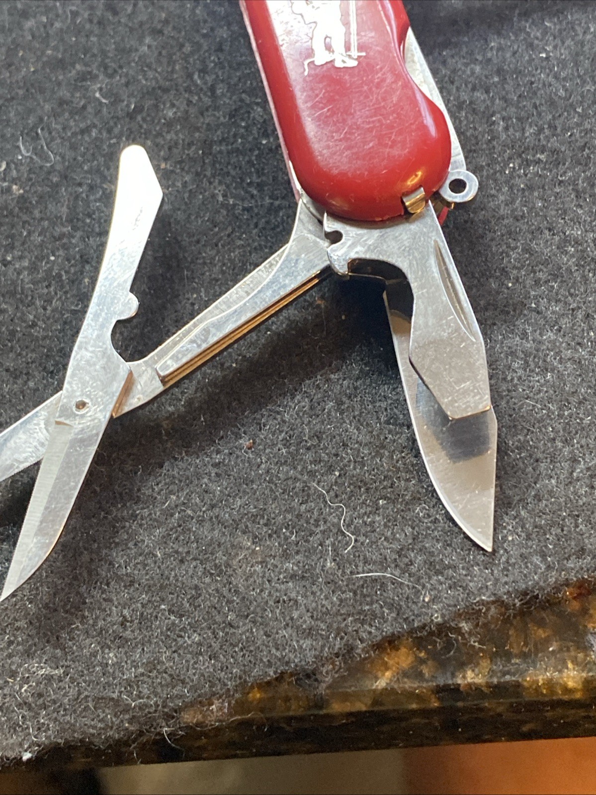 Vintage – Wenger Genuine Swiss Army Knife – Backpacker – Unused – Rare 9 Tools