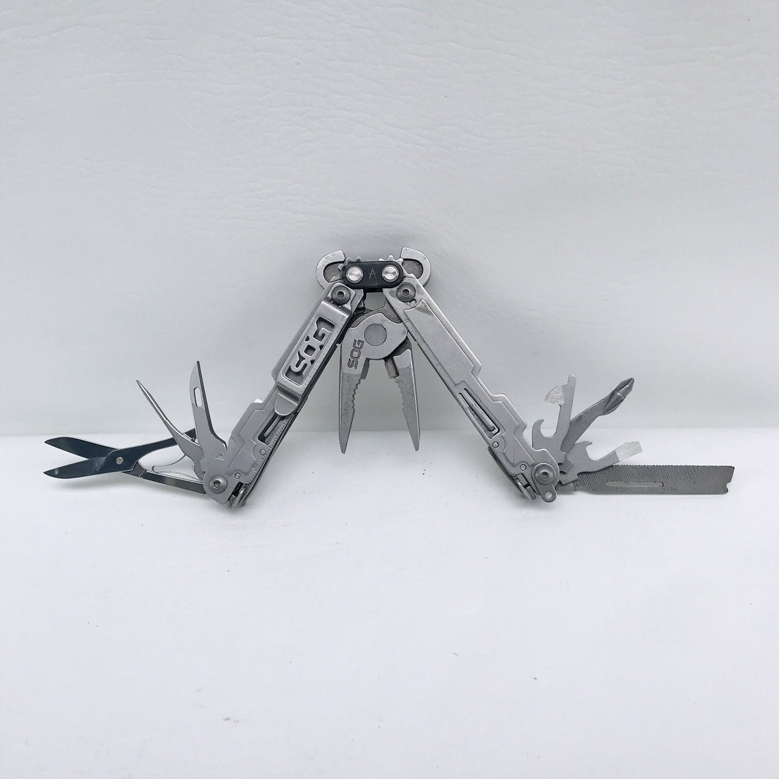 Custom SOG PowerAccess Multitool with Victorinox Swiss Army Scissors