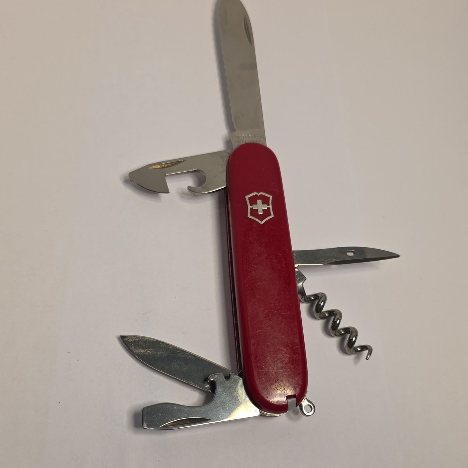 Victorinox Swiss Army Red Multi-Tool Knife Corkscrew Openers 5-Tool 0.3303