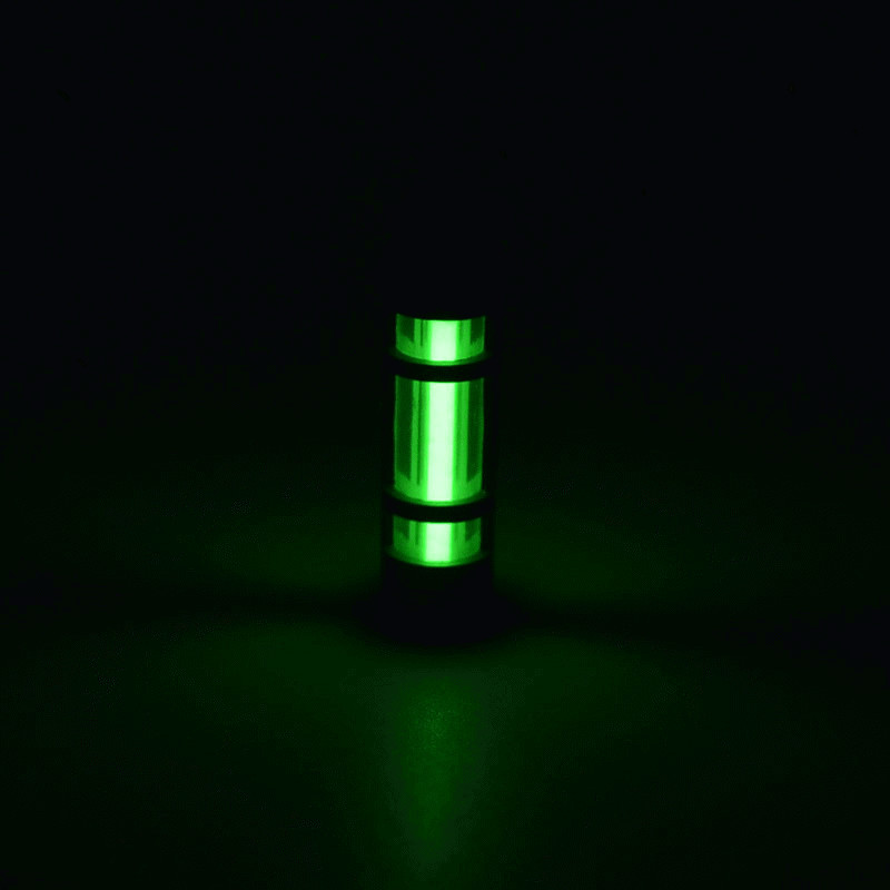 3×22.5mm Glass Tube W/ Titanium Enclosure Night Luminous 25 Years Lamp Tube 1pc