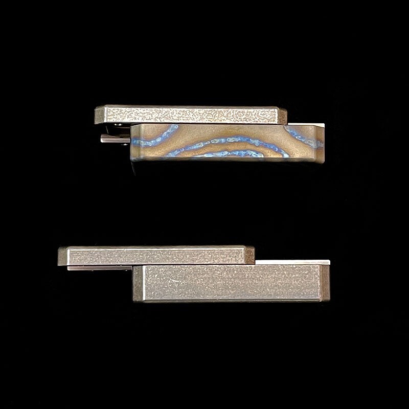Titanium Alloy Clicker Storage Case Fidget Gadgets Candy Pill Cigarette EDC Box
