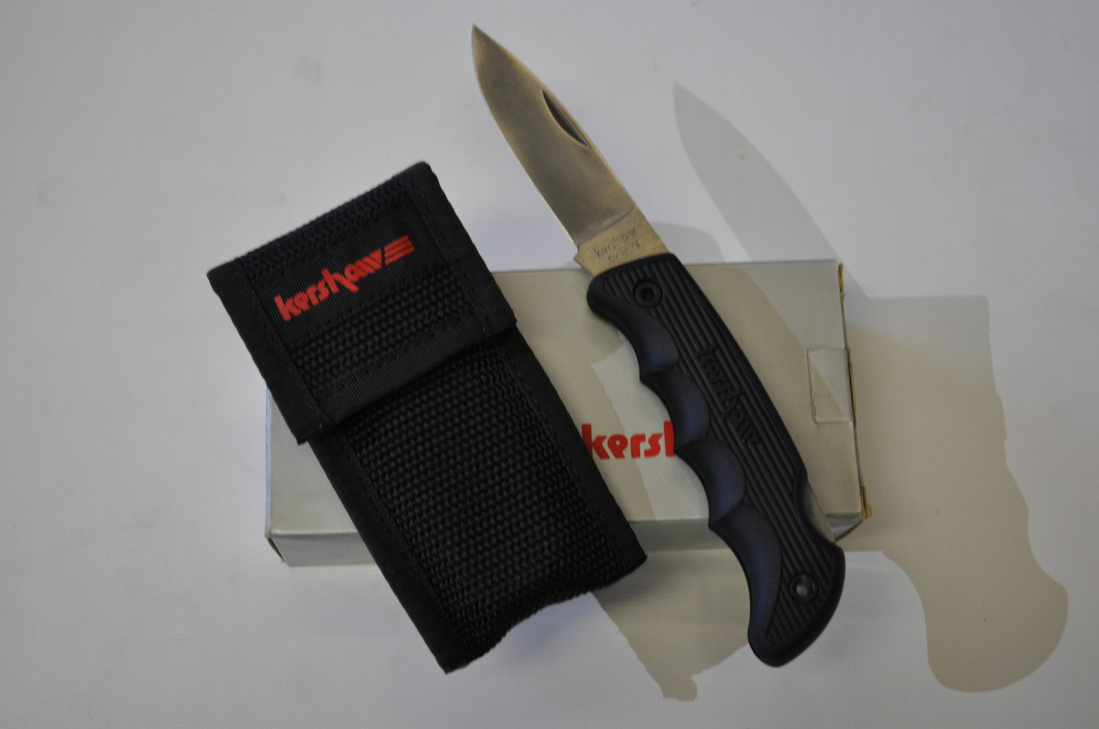 KERSHAW 1046 ELK SPRING LOCKBACK FOLDER PLAIN BLADE KNIFE MADE IN JAPAN