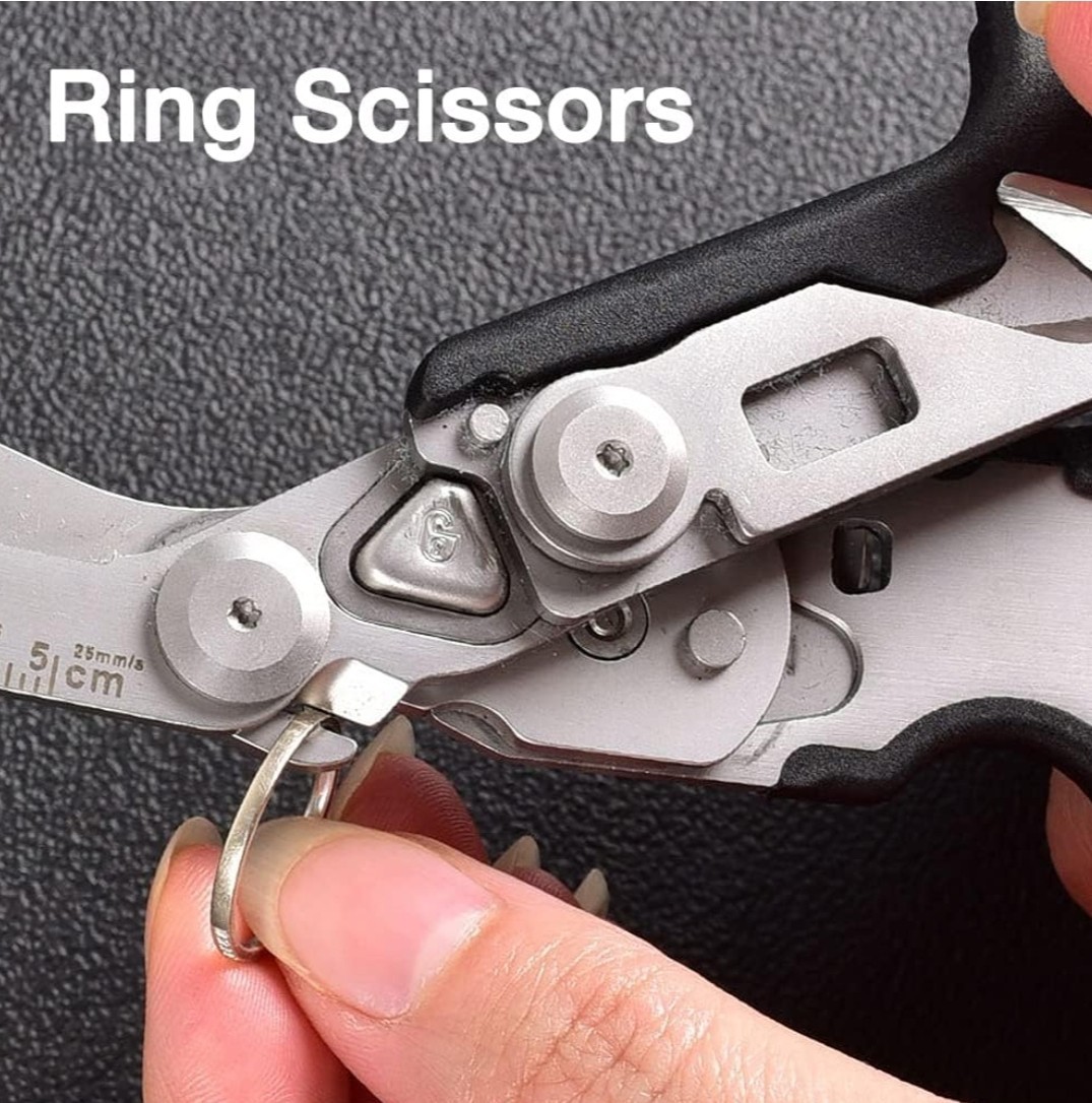 Trauma Scissors Folding Scissors Rescue Shears Rescue Tool with Holster