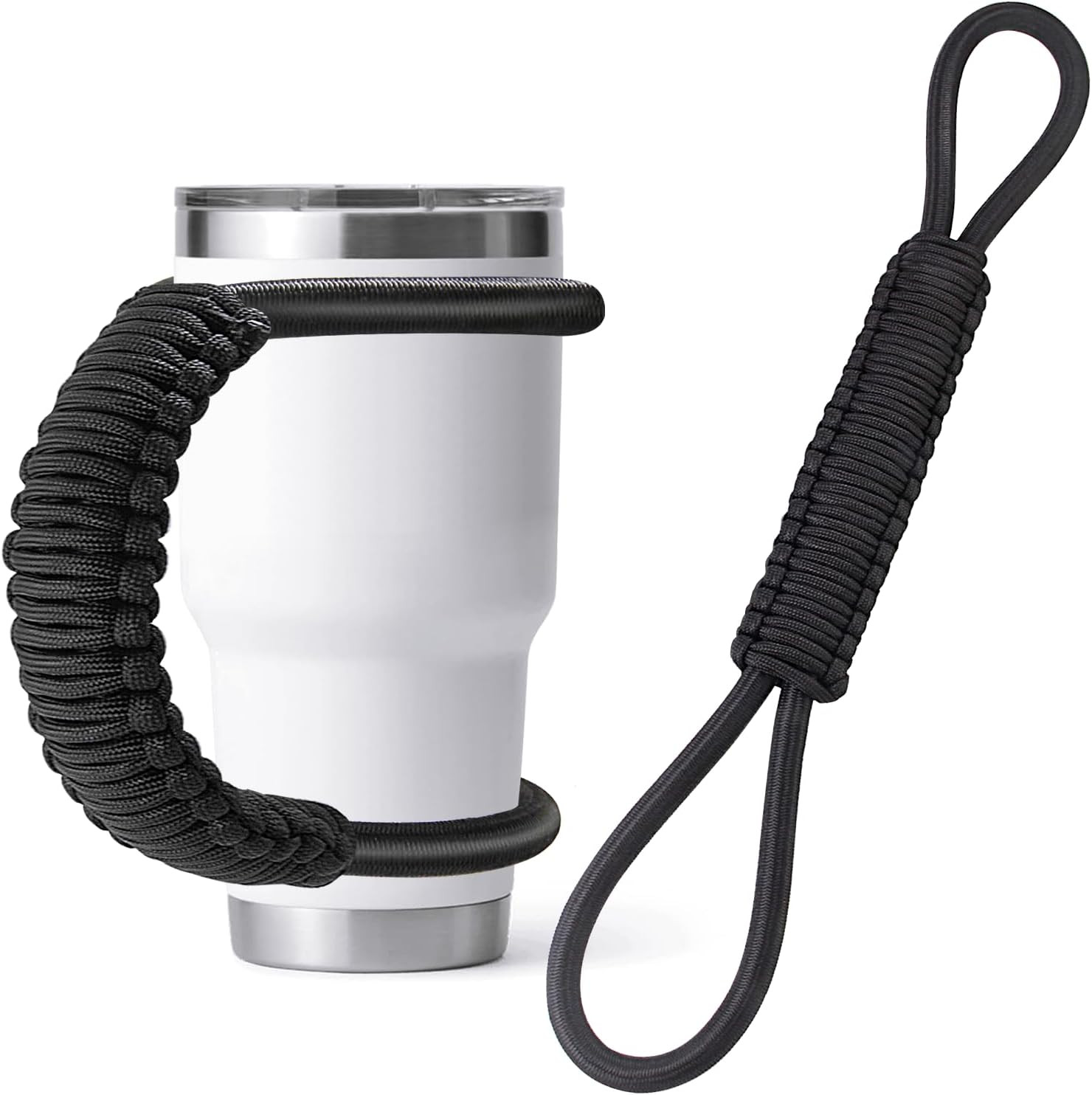 2 Pcs Paracord Handle, Compatible with Yeti|RTIC|Ozark|Trail| Rambler |Tumble…