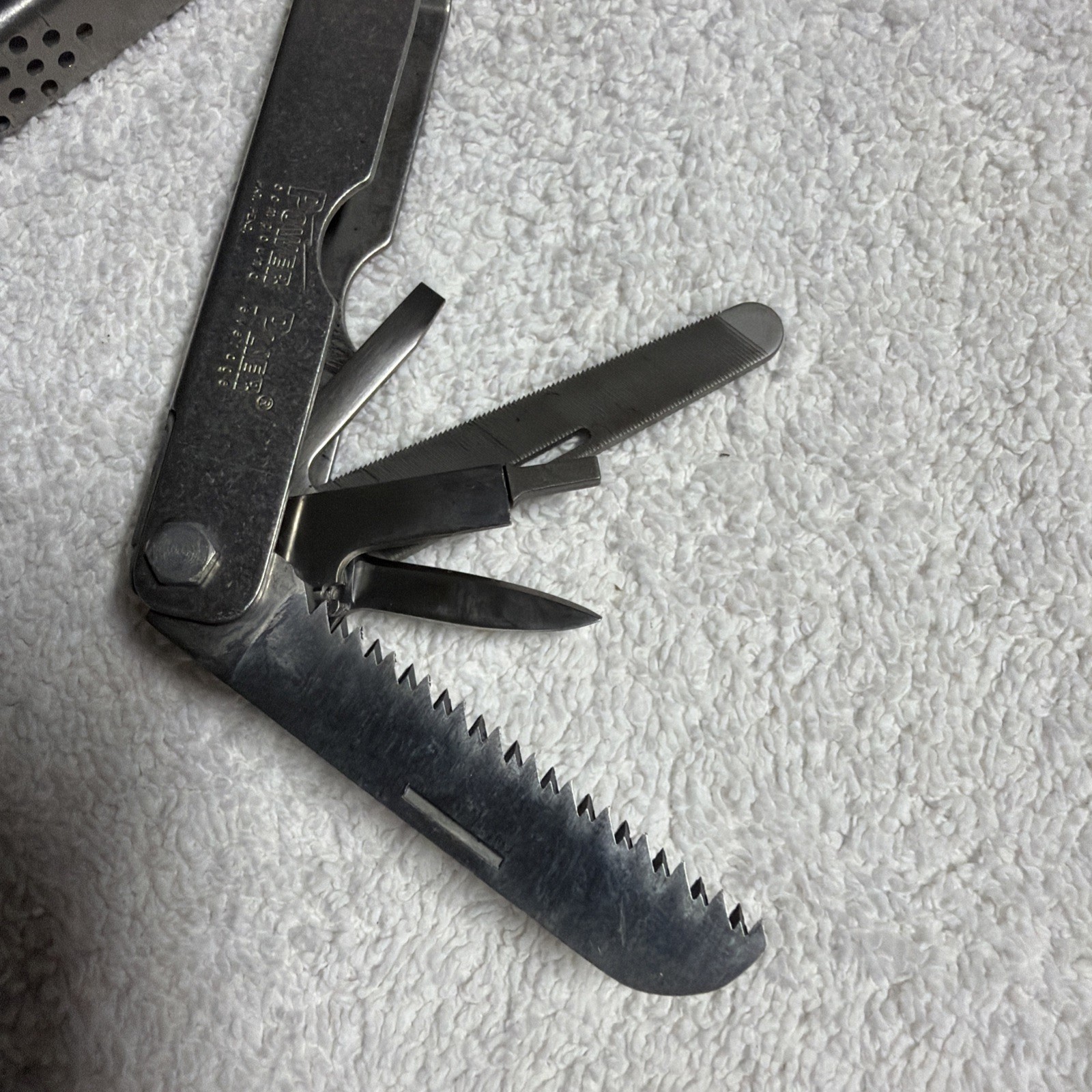 Sog Power Lock Pliers Multi Tool 13 Tools With Case Knife Saw