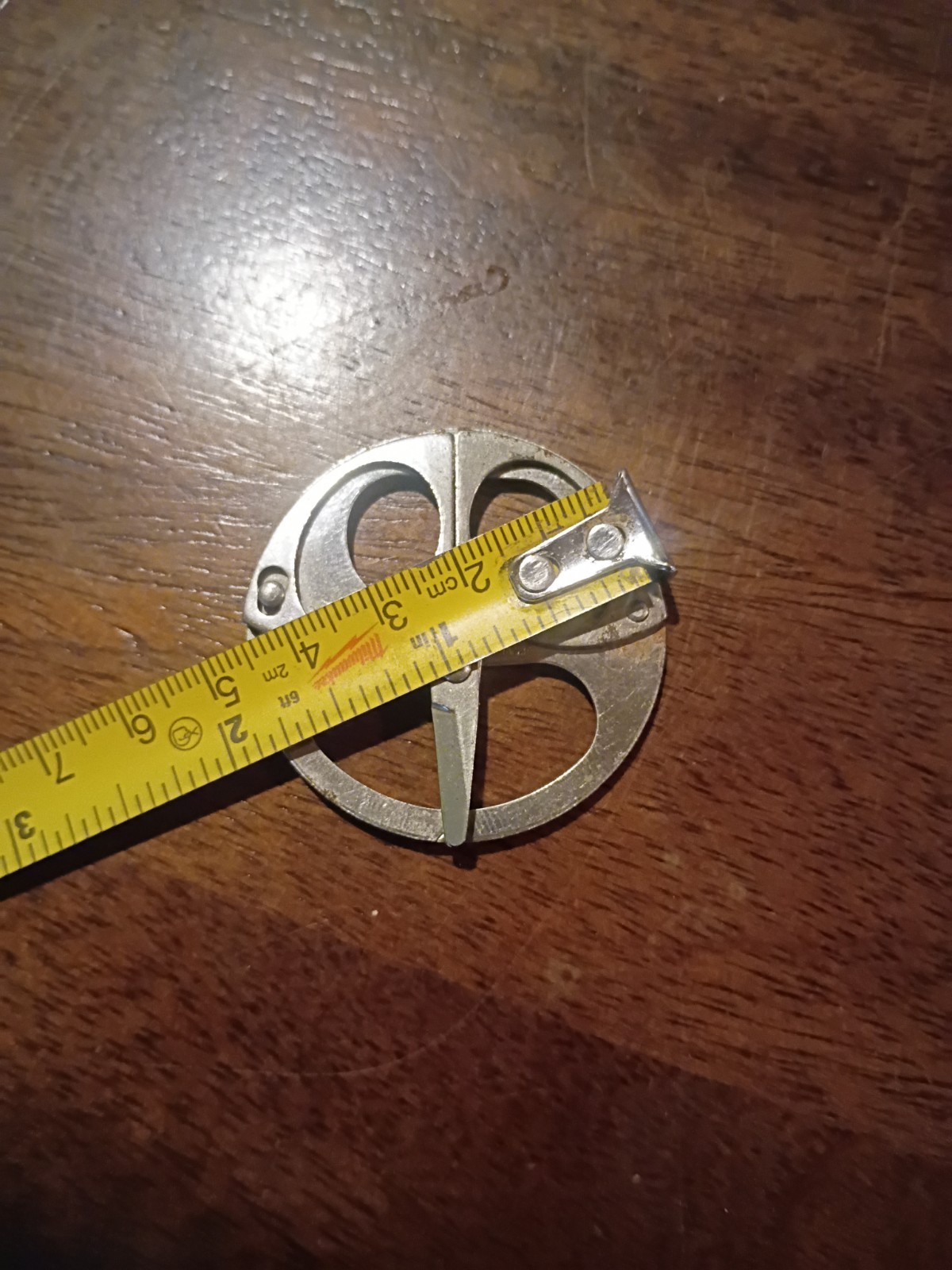 Antique Hesuah Folding Multi Tool Scissors Germany Pat: 1914 Puzzle Magic Disc.