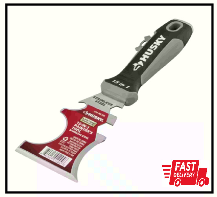 NEW 15-in-1 Painter’s Multi-Tool with Stainless Steel Blade Versatile & Durable