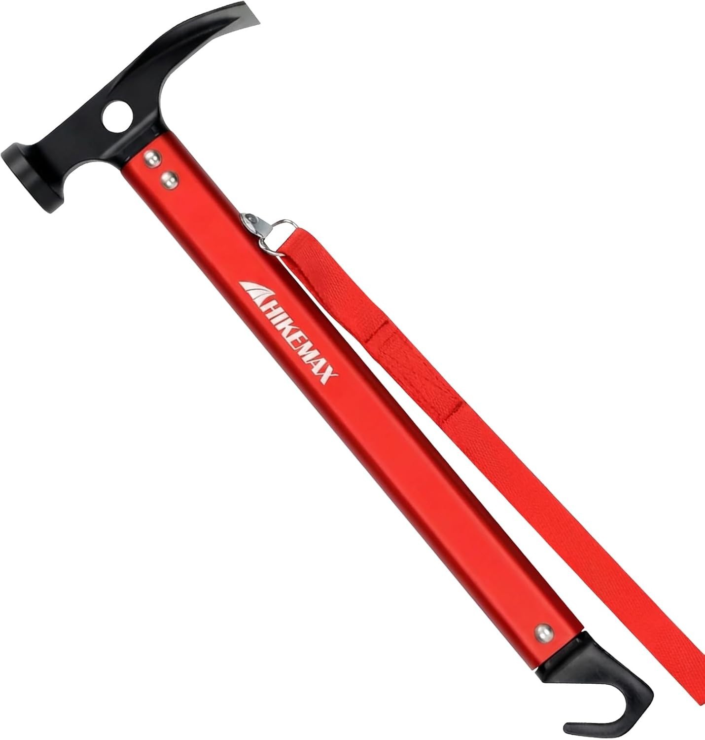 Compact 13-Oz Camping Hammer & Stake Puller – Perfect for Hiking and More