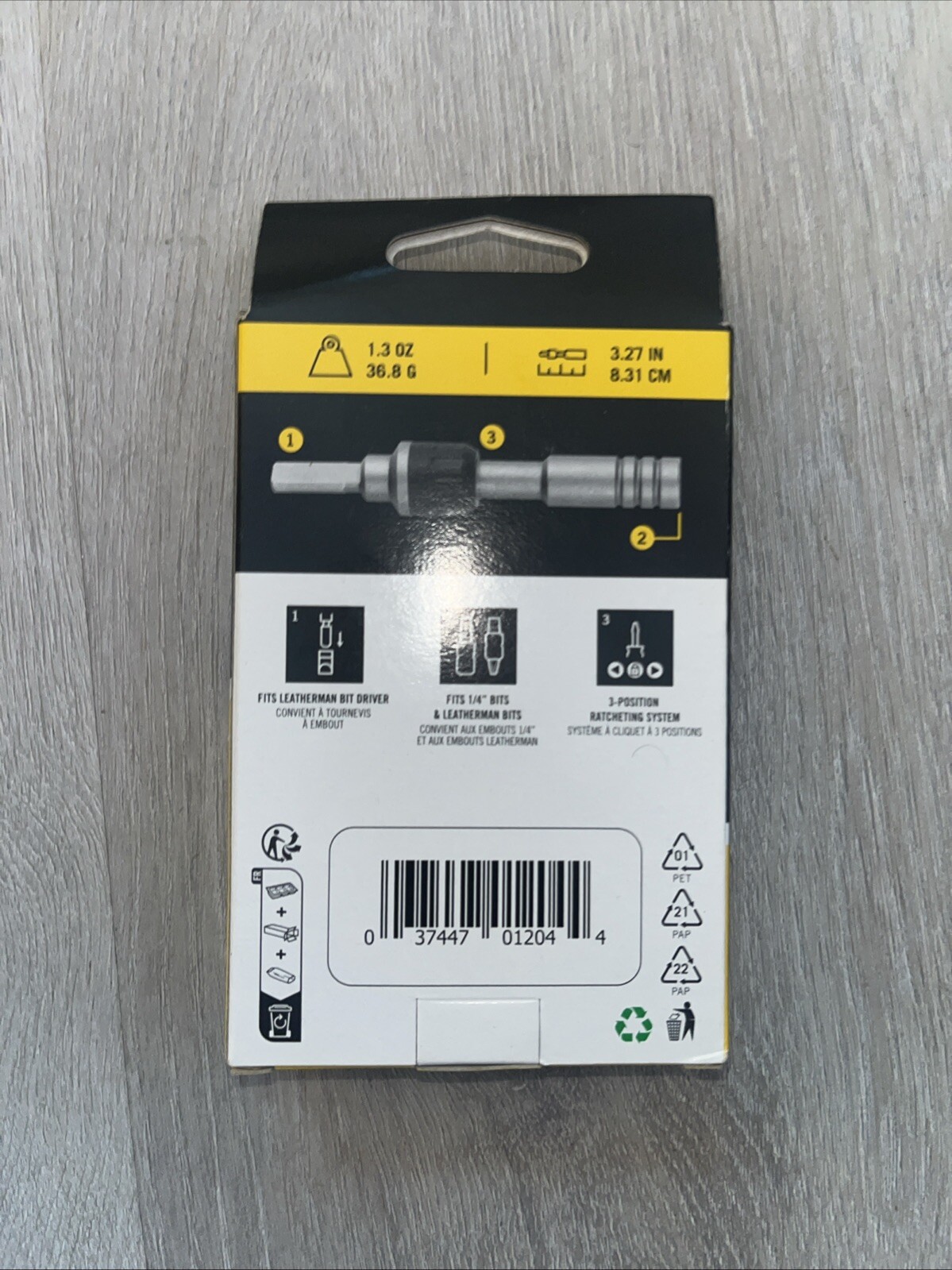 Leatherman Ratchet Driver 1/4 Hex Bit Model 931030 BRAND NEW